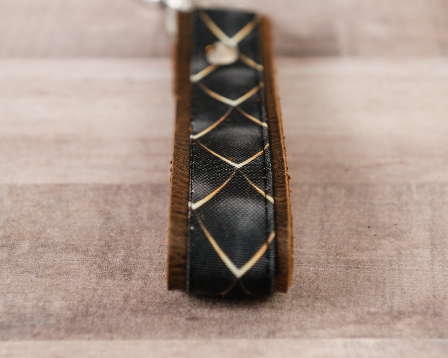 Dragon Scale Handmade Leather Keychain