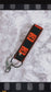 Jack’O’Lantern Handmade Leather Keychain